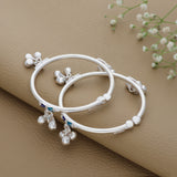 Beautiful Classic Silver Anklet for Babies(1 to 2years)