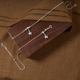 Vivid Star Charm Silver Anklet