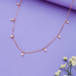 sterling silver heart charm necklace