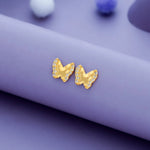925 Silver Fairy Wings Kids Studs for Children