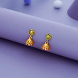 925 Silver Gold Polish Muthu Mini Jhumkas for Kids