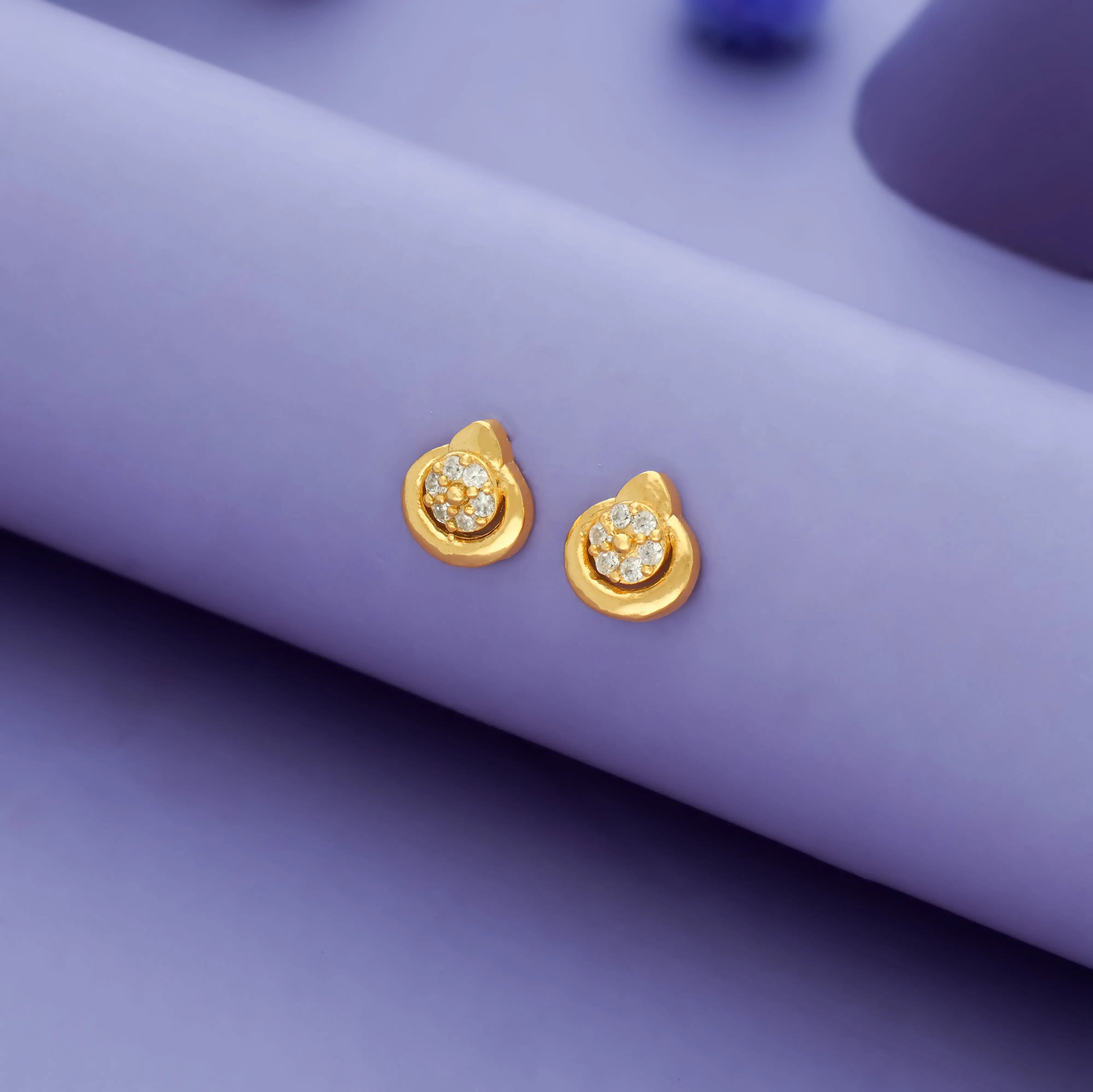 925 Silver High Spark Kids Studs