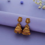 925 Silver Kamala Mayura Kempu Jhumkas