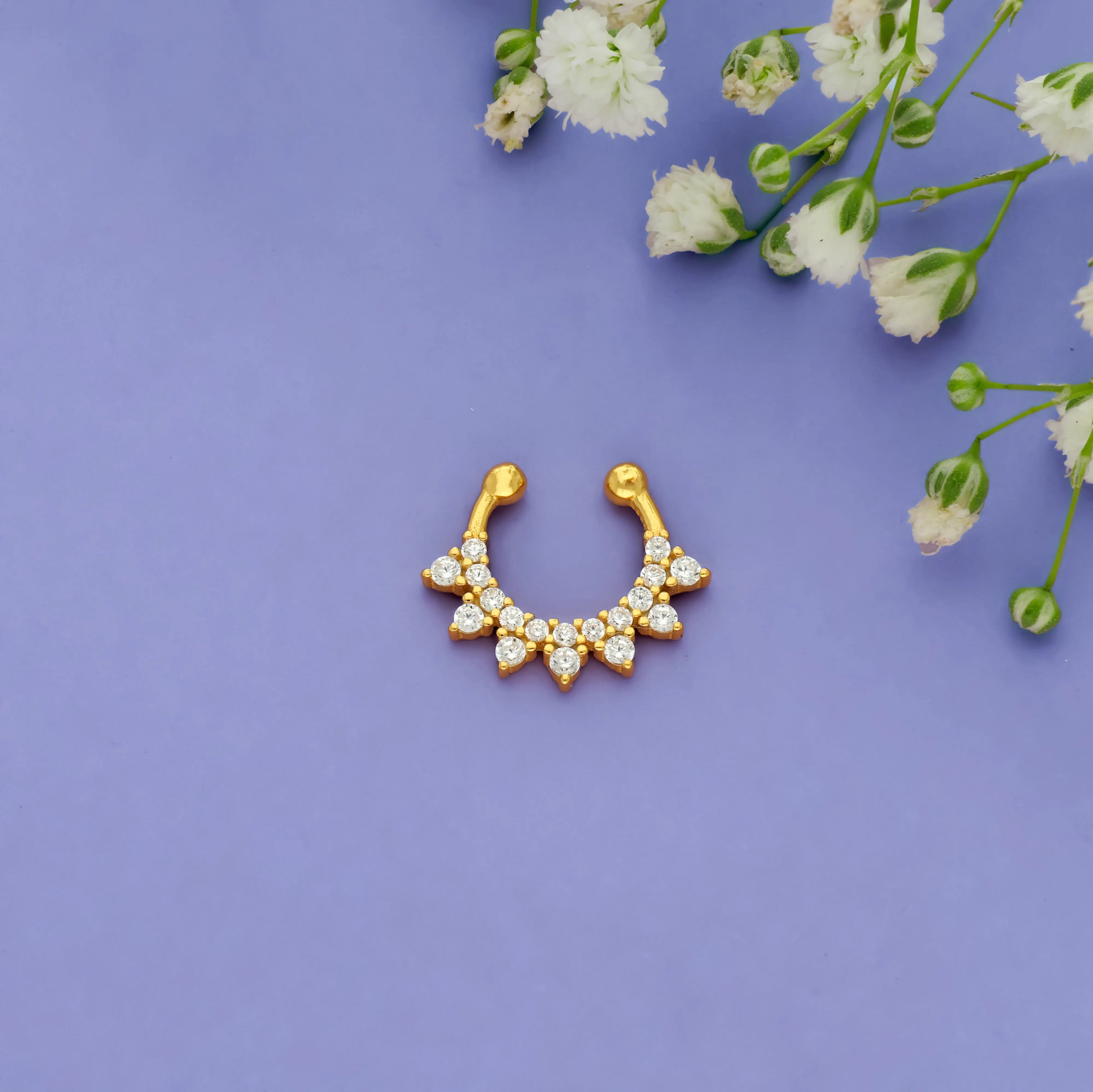925 Silver Luxe Bloom Septum