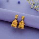 925 Silver Mayura Hastha Gajalaxmi Jhumkas