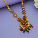 925 Silver Traditional Lakshmi  Haram Necklace