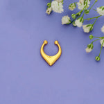 925 Silver V-Shape Septum Ring Non Piercing