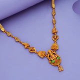 925 Sterling Silver Gold-Plated Lakshmi Necklace