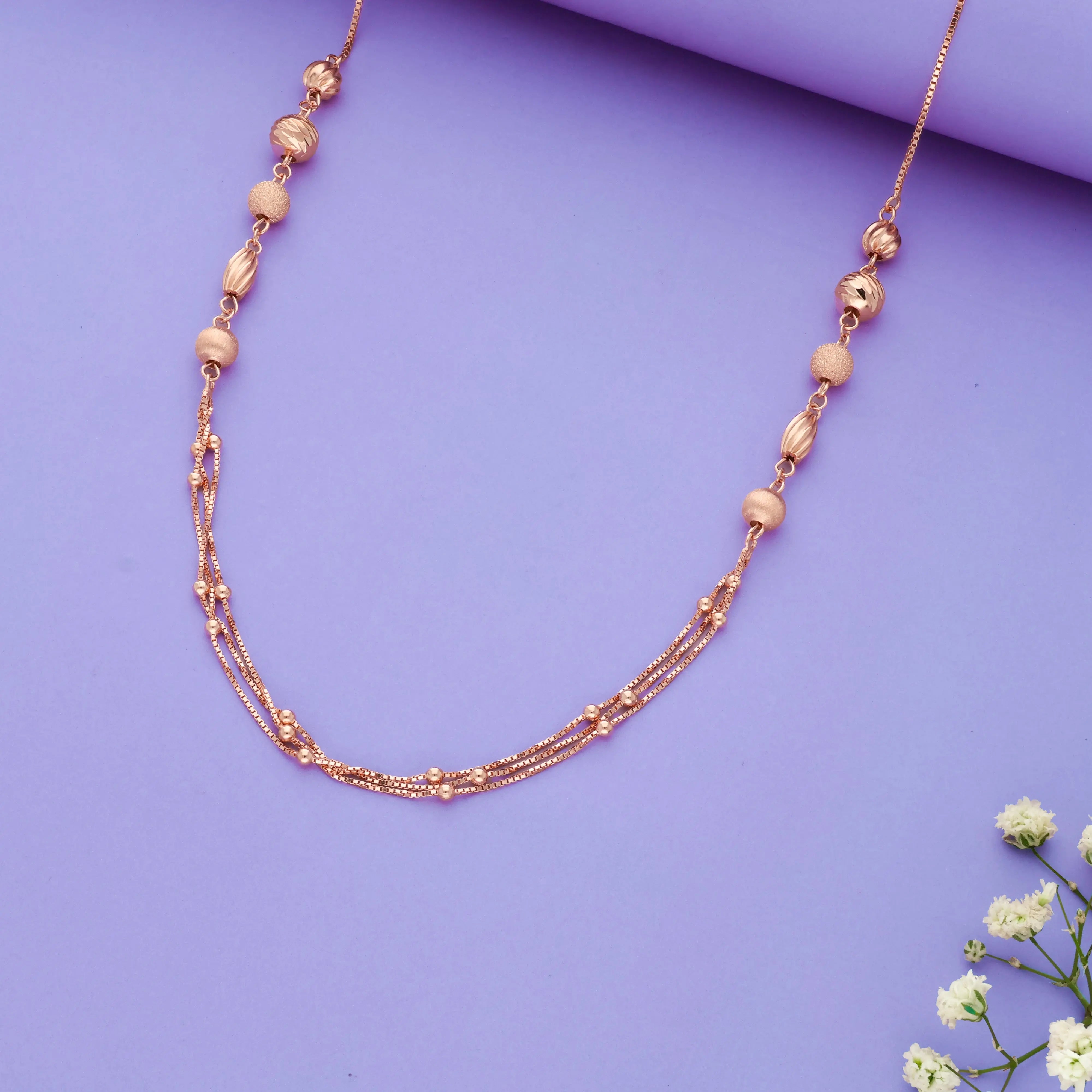 925 Sterling Silver Multi-Strand Necklace