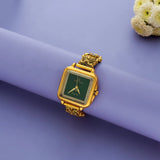 925 Silver Emerald Glow Heritage Watch (Length : 7.5-8In)