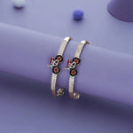 925 Silver Joyful Bicycle Kids Bangles (0-5 Yrs)