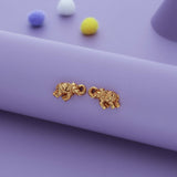 Airavata Traditional 925 Gold Polish Silver Kid Earring
