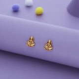 Anagha Traditional 925 Gold Polish Silver Kid Earring