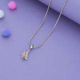 Angel Wing 925 Silver Kid Pendant (3+ Yrs)
