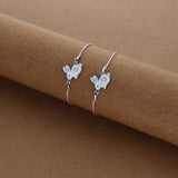 Baby Bunny Thread 925 Silver Anklet for Kids(0 - 2Years)