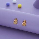 Bala Sri Traditional 925 Gold Polish Silver Earring