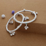 Balika Bells 925 Silver Traditional Kid Anklet(2-2.5Yrs)