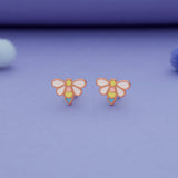 Butterfly Bliss 925 Sterling Silver Kids Stud Earrings (3+ Yrs)