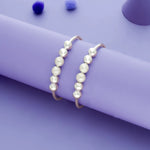 Dewdrops 925 Sterling Silver Baby Bangle Set