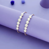 Dewdrops 925 Sterling Silver Baby Bangle Set