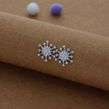 Chandrika Bloom 925 Silver Women Stud Earring