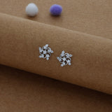 Chandrika Bloom 925 Silver Women Stud Earring