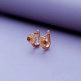 Chirpy Daisy 925 Sterling Silver Kids Hoop Earrings