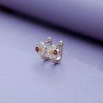 Chirpy Daisy 925 Sterling Silver Kids Hoop Earrings
