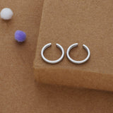 Classic Round Band 925 Silver Toering