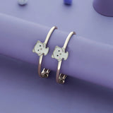 Cuddle Cub 925 Silver Kids Bangles (0-5 Yrs)