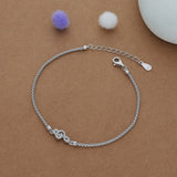 Cute Adjustable 925 Silver Bracelet