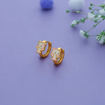 Cute Kitty 925 Silver Lock Type Kid Earring (3+ Yrs) Iyal