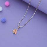 Divine Wing 925 Silver Kid Pendant (3+ Yrs)