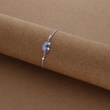 Dreamy Rainbow 925 Thread Silver Bracelet(1-5Yrs)