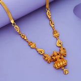 Gaja Lakshmi 925 Sterling Silver Traditional Necklace