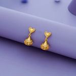 Gold Plated 925 Silver Premika Jhumkis for Kids