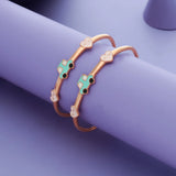 Heart Wheels Cartoon and Charm kids bangles