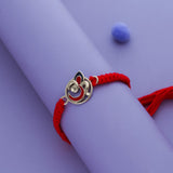 Divine Om 925 Silver Rakhi