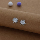 Kalyani 925 Silver Women Stud Earring