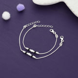 Twinkle Toes 925 Silver Kid Anklet (0-6Months)