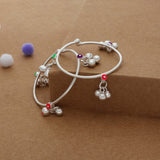 Kumkum Bells 925 Silver Kid Anklet(1-2Yrs)