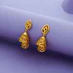Leaf Cascade 925 Silver Jhumka