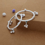Little Devi 925 Silver Traditional Kid Anklet(1Yr-2Yrs)