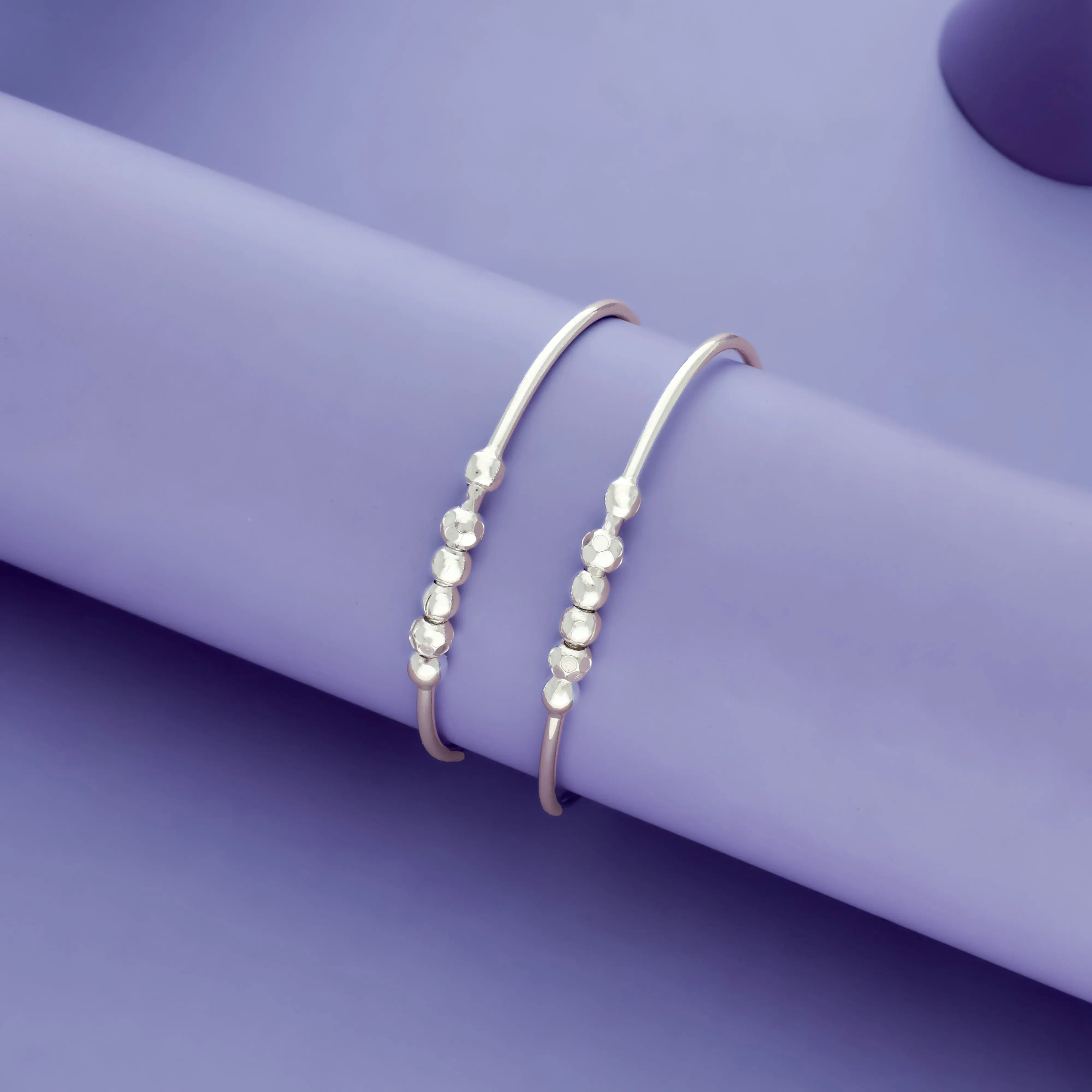 Little Dew 925 Sterling Silver Kid Bangles