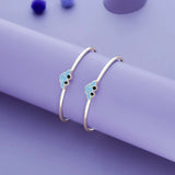 Little Roadster 925 Sterling Silver Kids Bangle