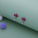 Lotus Shine 925 Silver Kid Drop Earring(8+ Yrs)