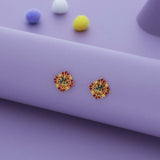 Mangala-Kona Traditional 925 Gold Polish Silver Kid Earring