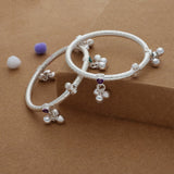 Mini Melody 925 Silver Traditional Kid Anklet(2-2.5Yrs)