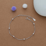 Minimal balls 925 Silver Bracelet