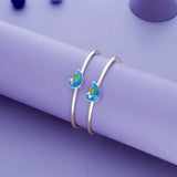 Peacock 925 sterling Silver Baby Bangles